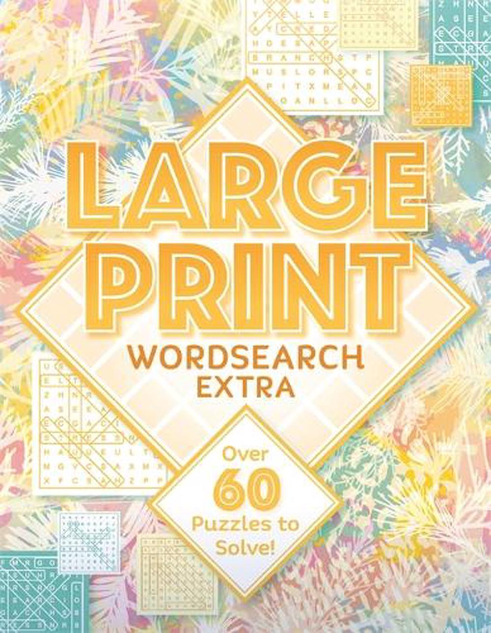 Large Print Wordsearch Extra, 9781835442029