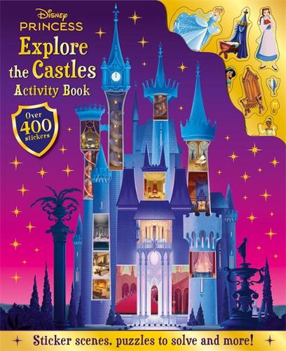 Disney Princess: Explore the Castles Activity Book, 9781835448052