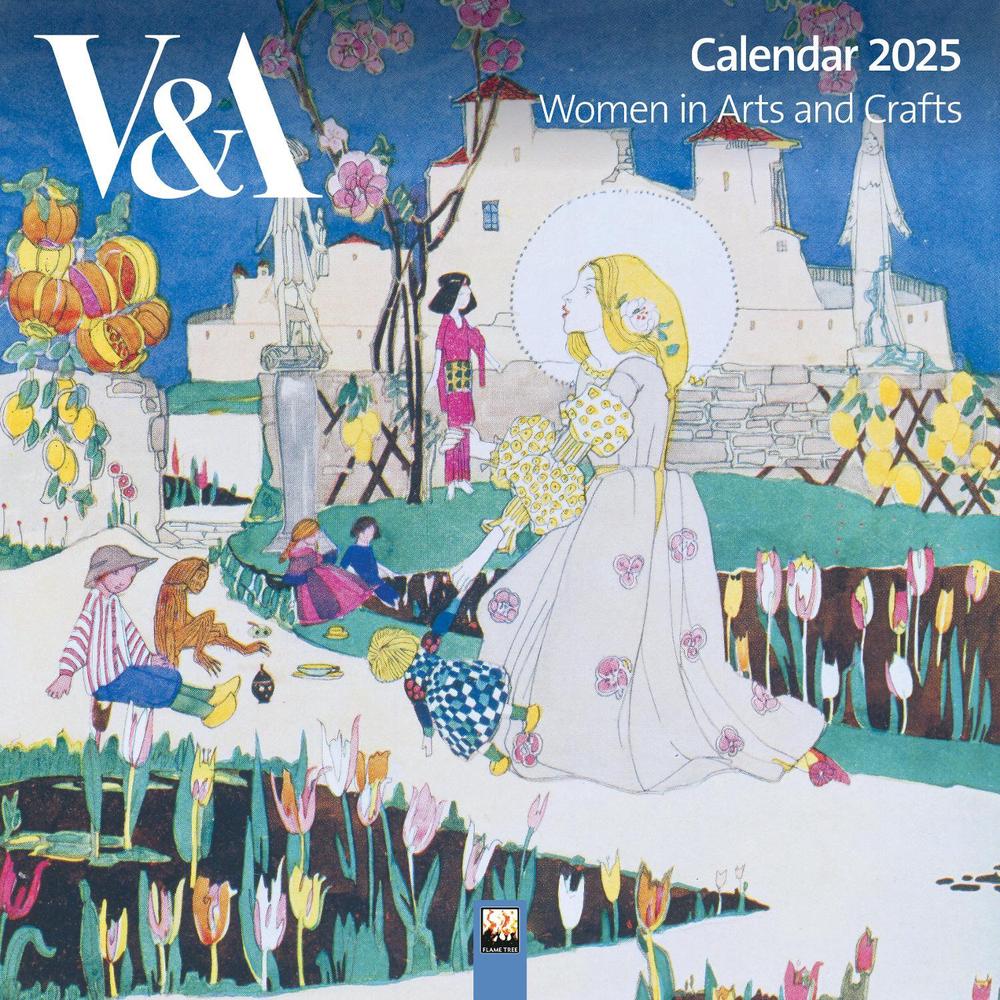 V&A: Women in Arts and Crafts Wall Calendar 2025 (Art Calendar), 9781835620632