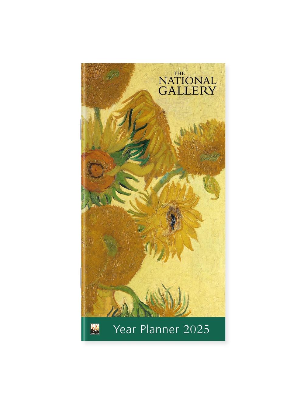 National Gallery: Van Gogh, Sunflowers 2025 Year Planner - Month to View, 9781835621615