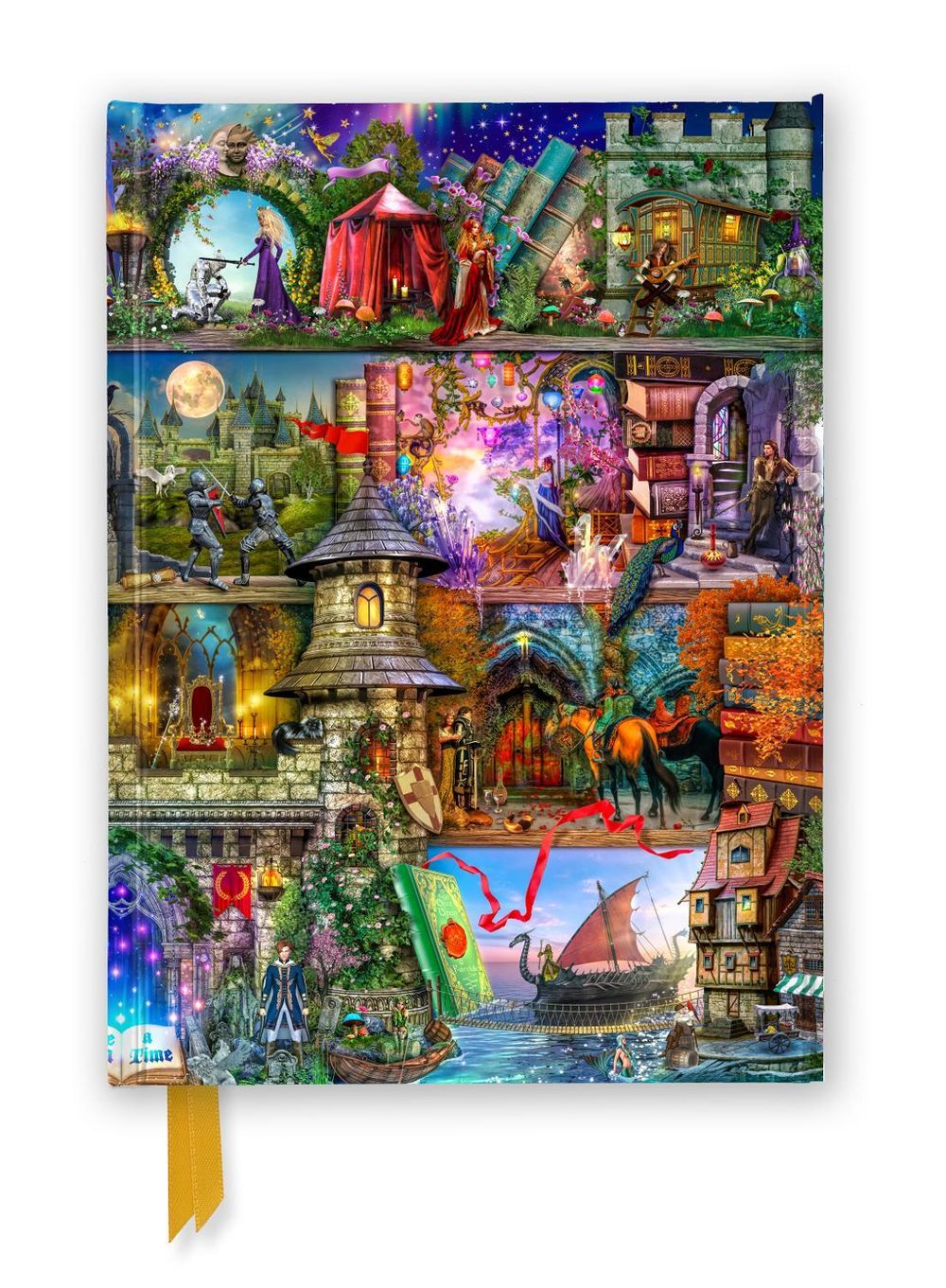 Aimee Stewart: Once Upon a Fairy Tale (Foiled Journal) by Flame Tree Studio - ISBN: 9781835622292