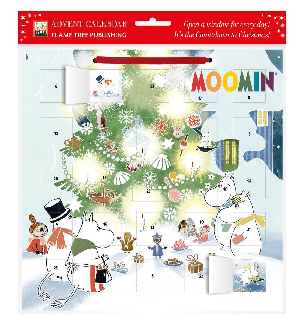 Moomin: Christmas Comes to Moominvalley Advent Calendar (with stickers), 9781835622490