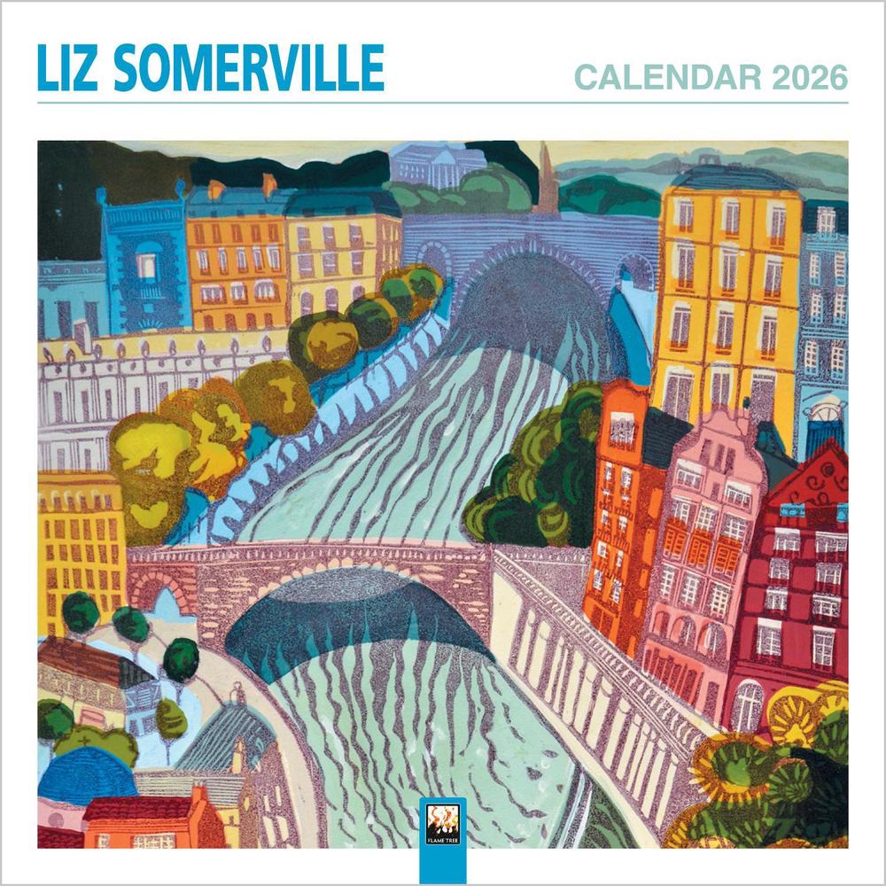 Liz Somerville Wall Calendar 2026 (Art Calendar), 9781835623626