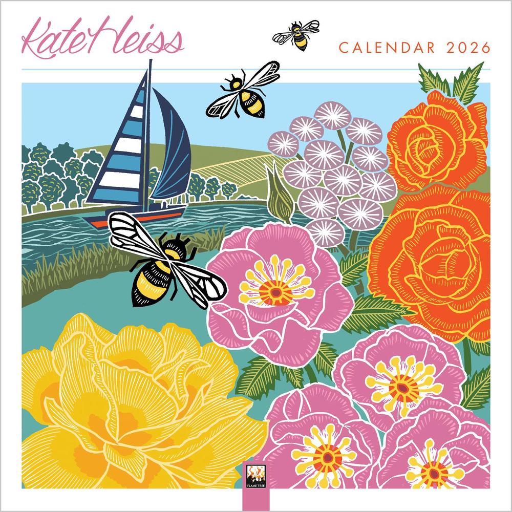 Kate Heiss Wall Calendar 2026 (Art Calendar), 9781835623633
