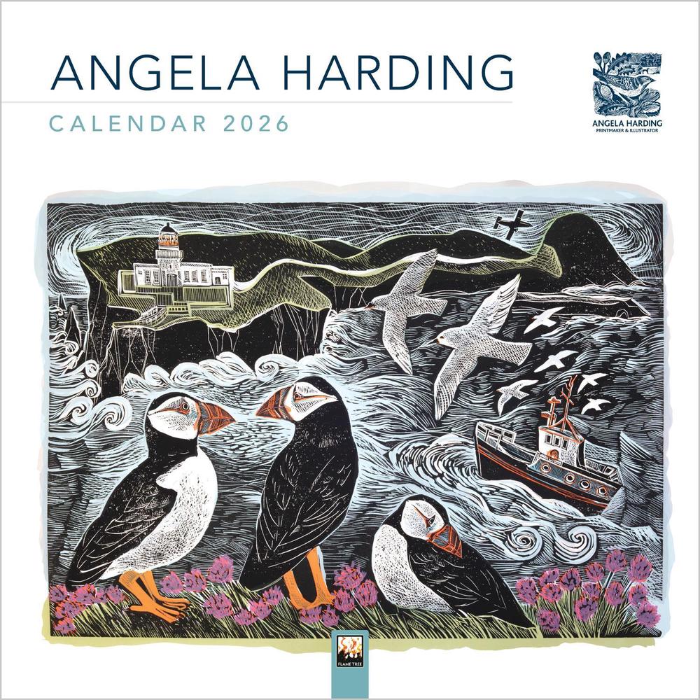 Angela Harding Wall Calendar 2026 (Art Calendar), 9781835623640