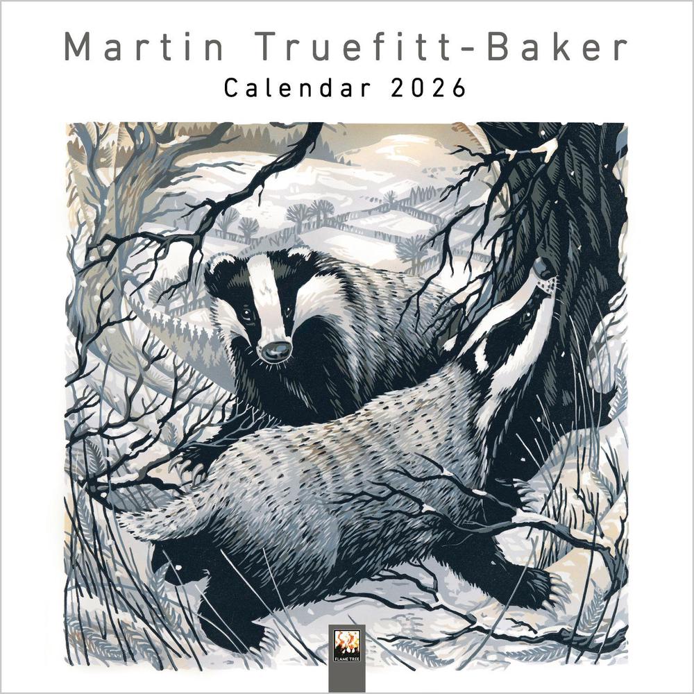 Martin Truefitt-Baker Wall Calendar 2026 (Art Calendar), 9781835623657