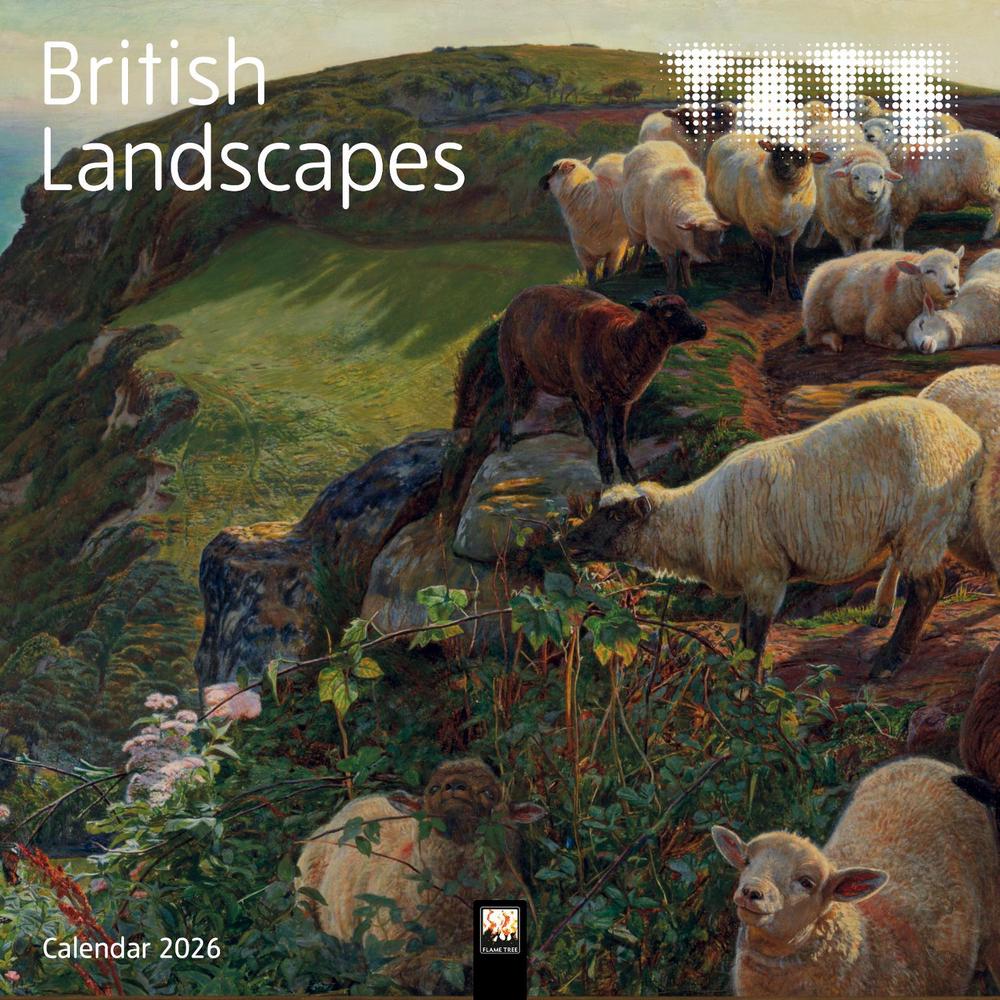 Tate: British Landscapes Wall Calendar 2026 (Art Calendar), 9781835623749
