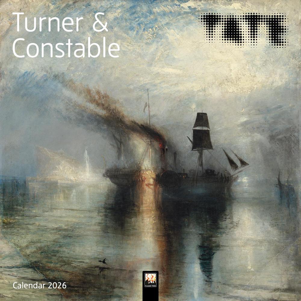 Tate: Turner & Constable Wall Calendar 2026 (Art Calendar), 9781835623756