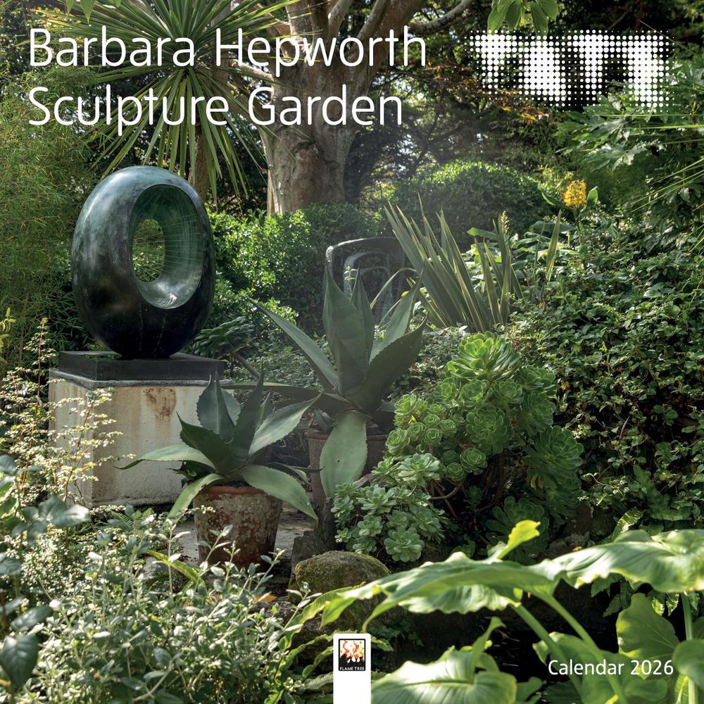Tate: Barbara Hepworth Sculpture Garden Wall Calendar 2026 (Art Calendar), 9781835623787