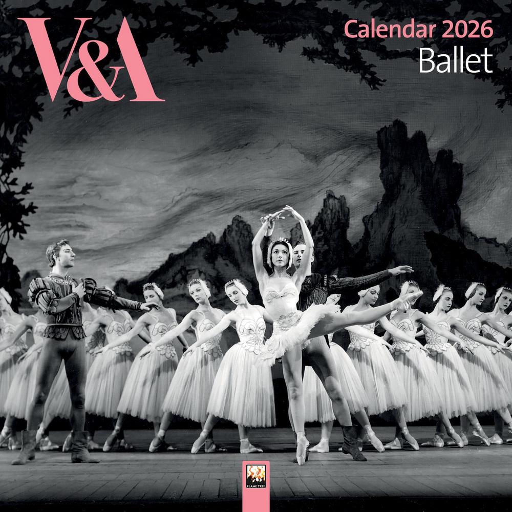 V&A: Ballet Wall Calendar 2026 (Art Calendar), 9781835623831