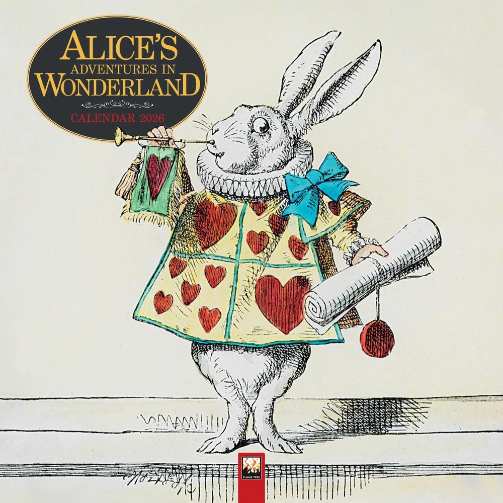 Science Museum: Alice's Adventures in Wonderland Wall Calendar 2026 (Art Calendar), 9781835623879