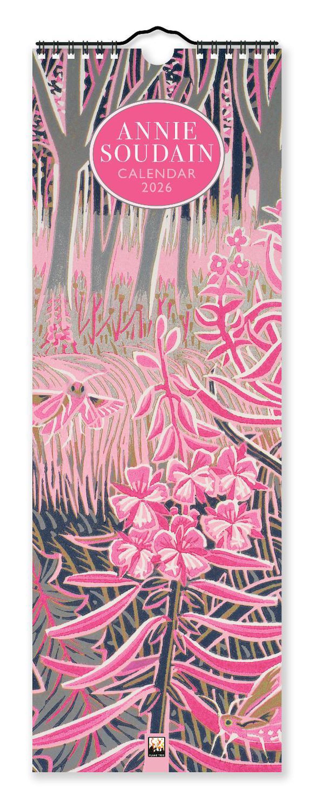Annie Soudain Slim Calendar 2026 (Art Calendar), 9781835624463