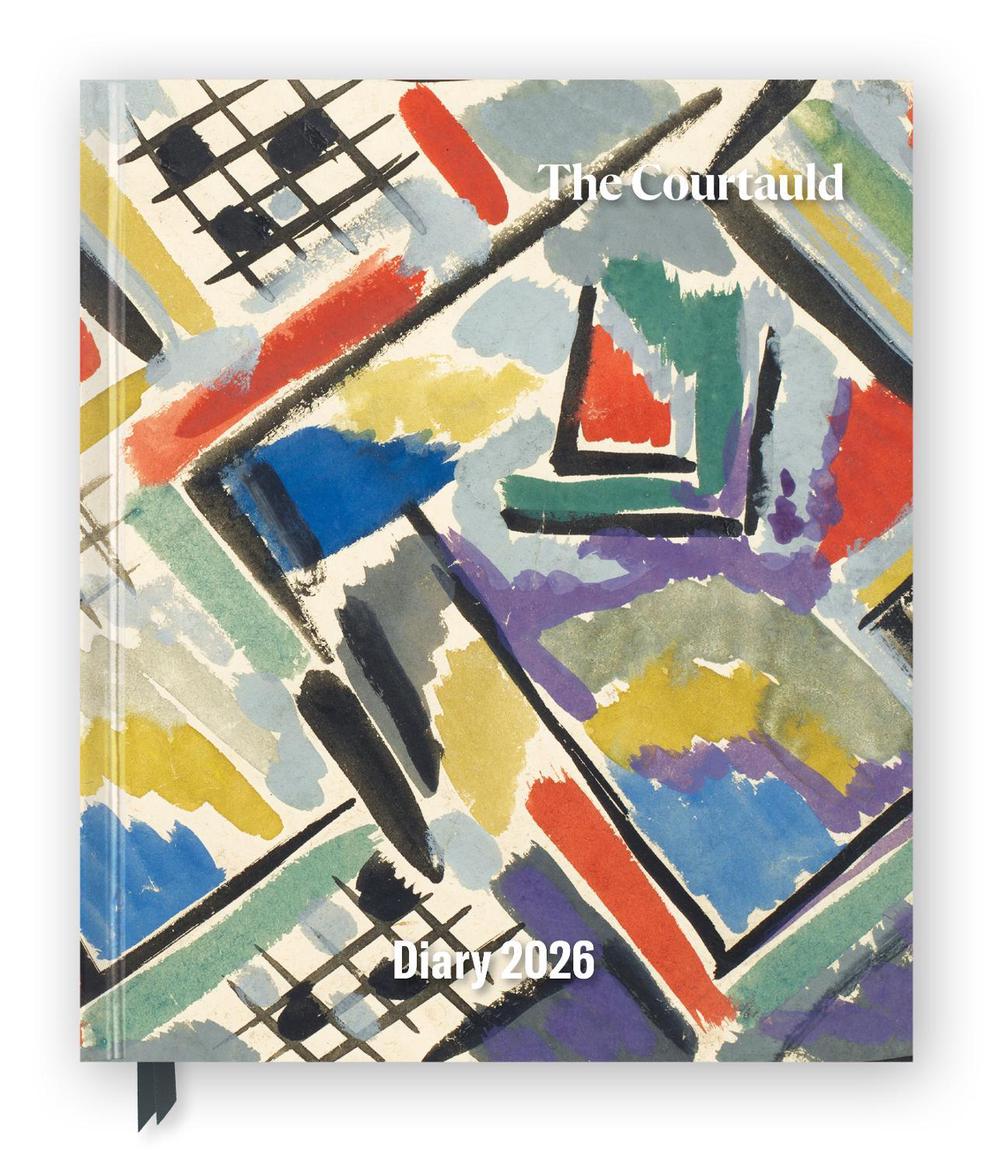 The Courtauld 2026 Desk Diary Planner - Week to View, Illustrated throughout, 9781835624555