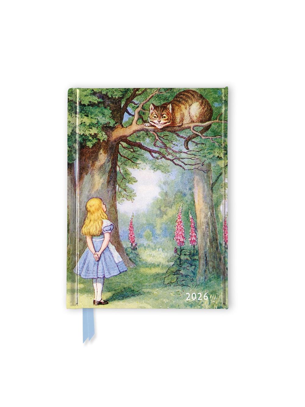 Alice & the Cheshire Cat 2026 Luxury Pocket Diary Planner - Week to View, 9781835624746