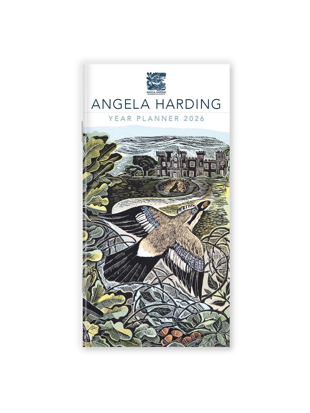 Angela Harding: Knepp Jay and Oak Tree 2026 Year Planner - Month to View, 9781835624876