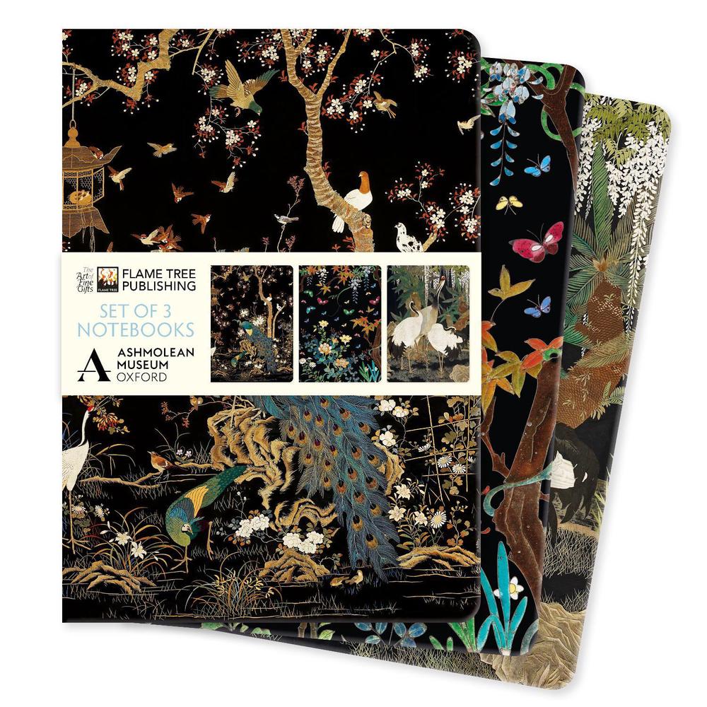 Ashmolean Museum Set of 3 Standard Notebooks, 9781835625125