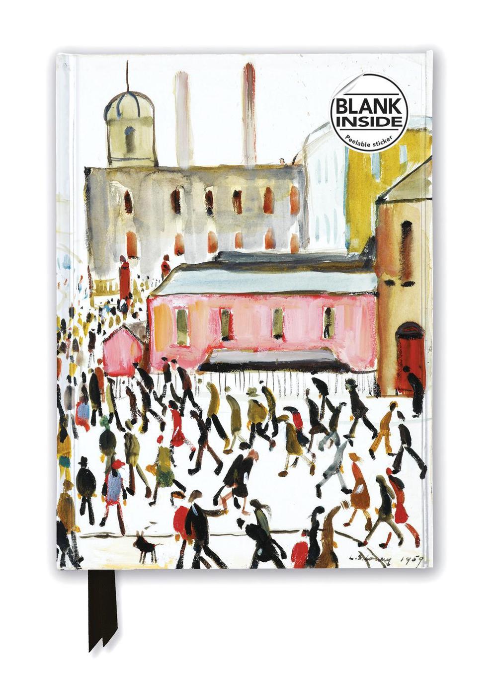 L.S. Lowry: Going to Work (Foiled Blank Journal), 9781835625231