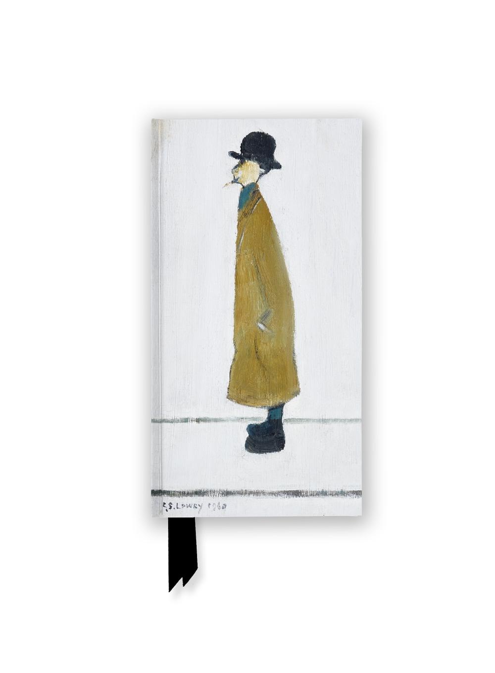 L.S. Lowry: Gentleman Looking at Something (Foiled Slimline Journal), 9781835625286