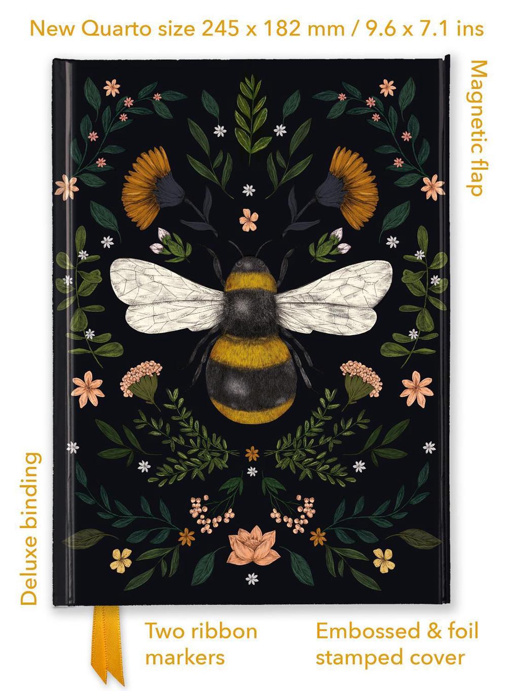 Jade Mosinski: Bee (Foiled Quarto Journal), 9781835625392