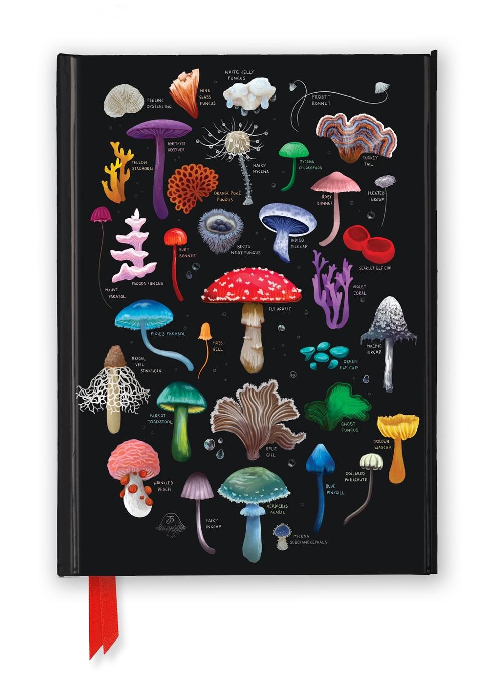 Anna Stead: Mushrooms & Fungi (Foiled Journal), 9781835625446