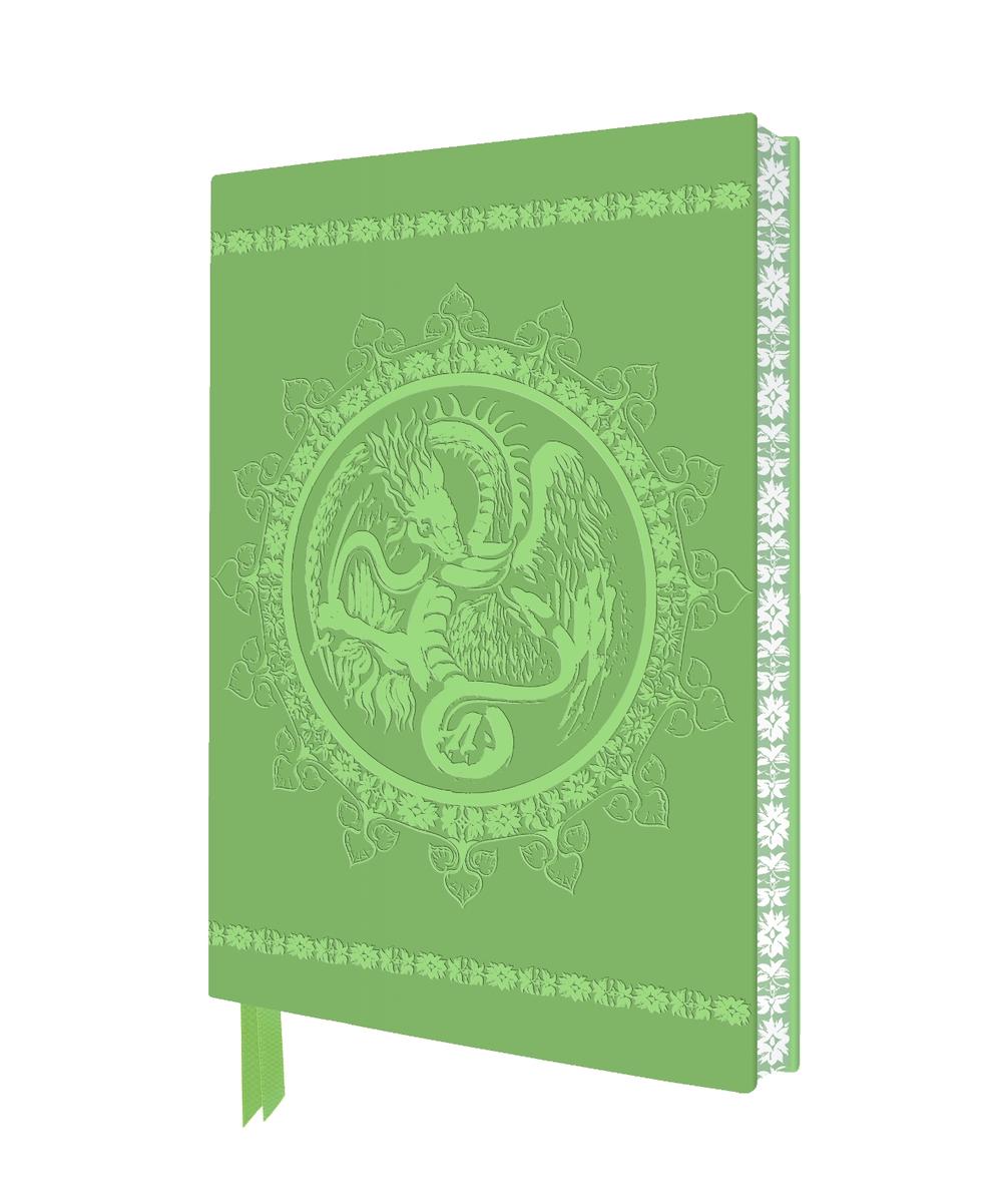 Royal Pavilion, Brighton: Entrance Hall Green Dragon Artisan Art Notebook (Flame Tree Journals), 9781835625484