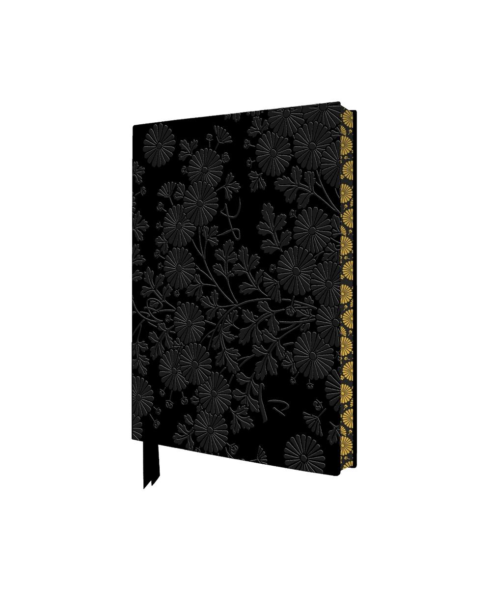 Uematsu Hobi: Box Decorated with Chrysanthemums Artisan Art Pocket Notebook (Flame Tree Journals), 9781835625491