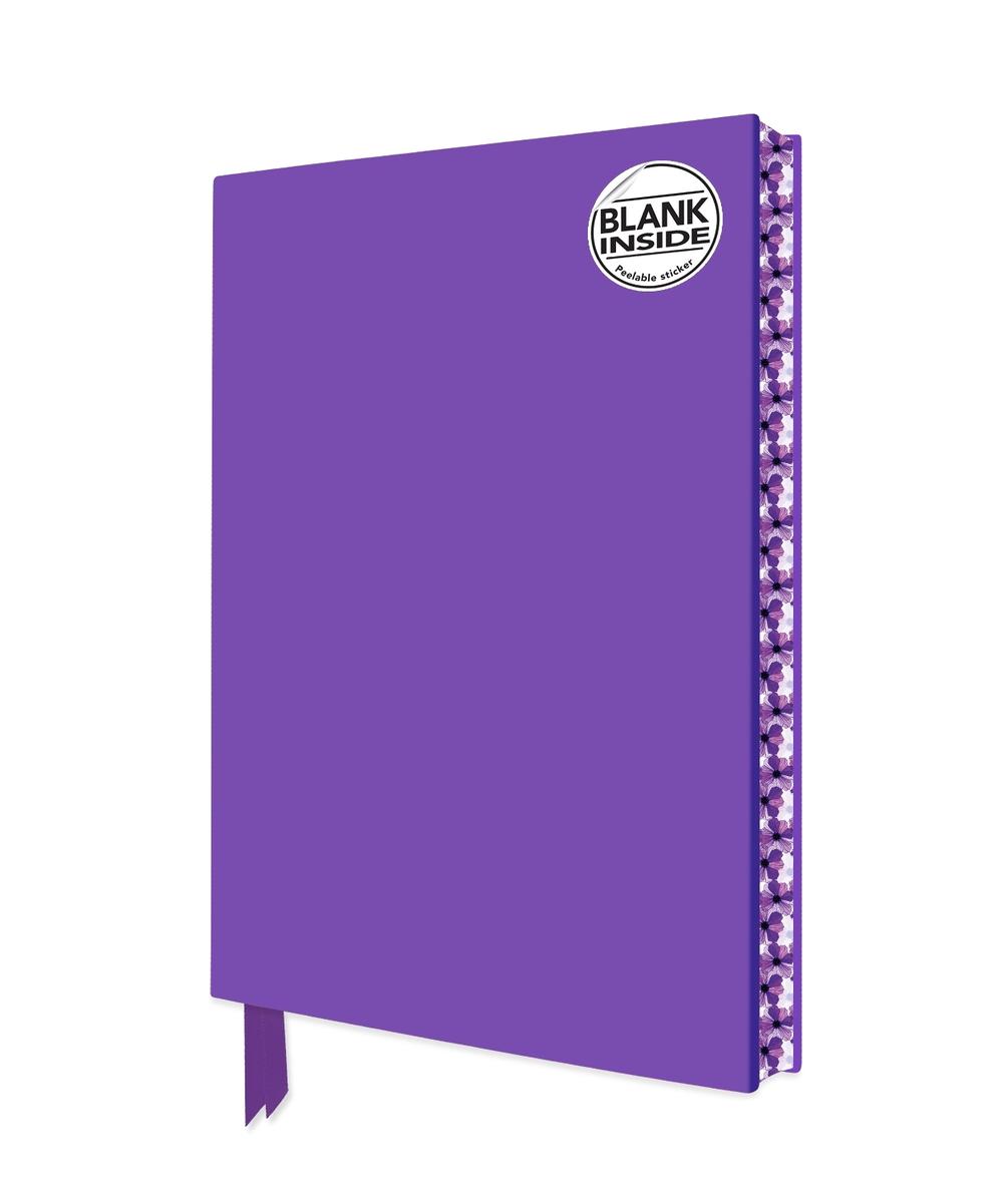 Mystic Mauve Blank Artisan Notebook (Flame Tree Journals), 9781835625576