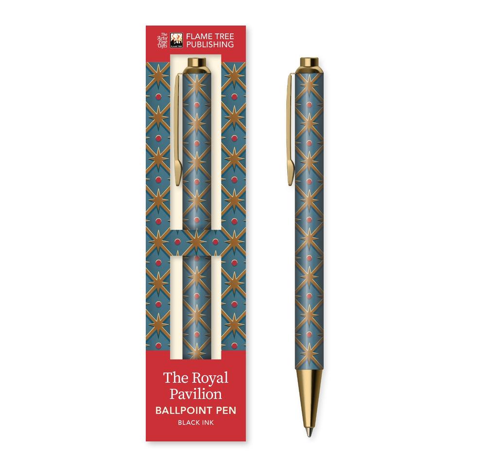 Royal Pavilion, Brighton: South Gallery Stars Boxed Decorative Ballpoint Pen, 9781835625613