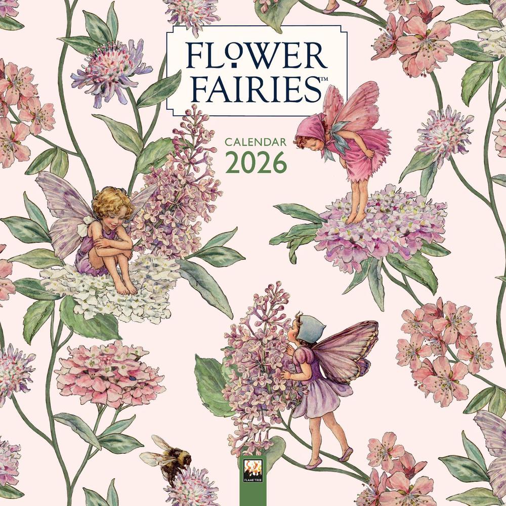 Flower Fairies Wall Calendar 2026 (Art Calendar), 9781835625941
