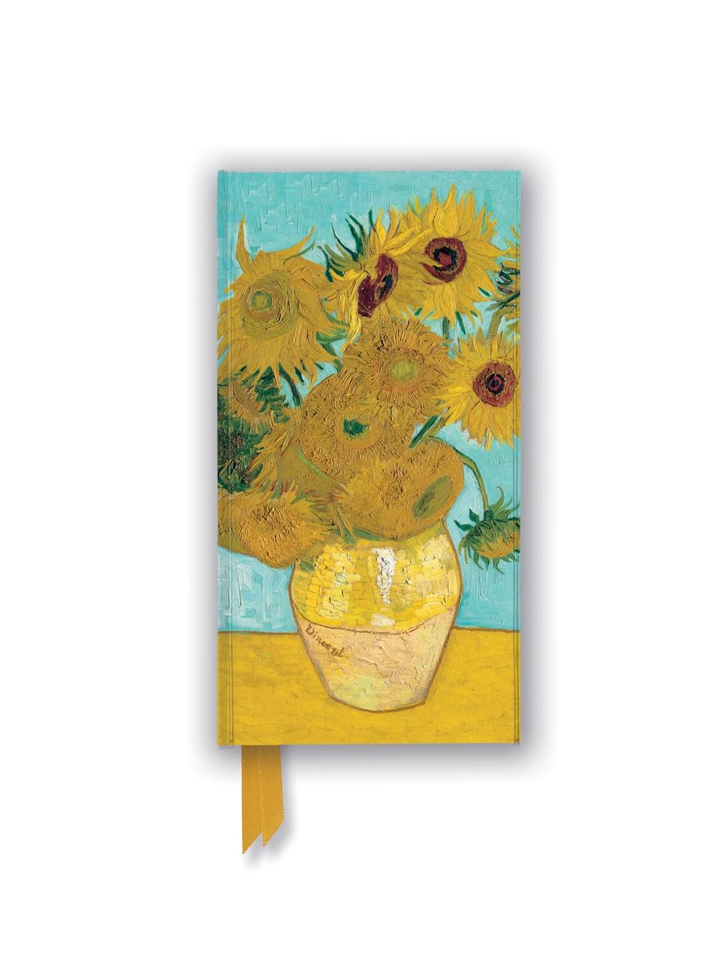 Vincent van Gogh: Sunflowers (Foiled Slimline Journal), 9781835626061