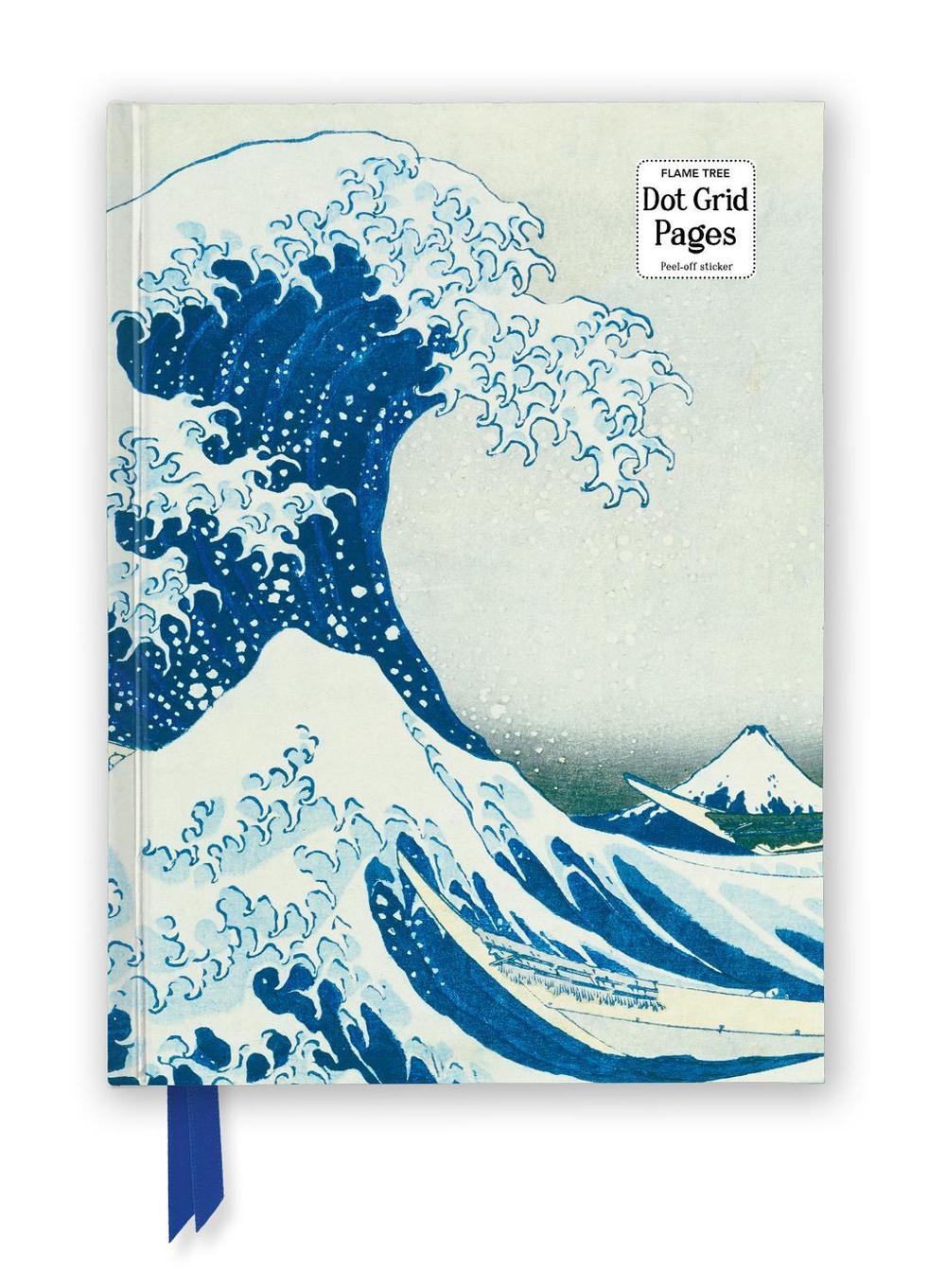 Katsushika Hokusai: The Great Wave (Foiled Dot Grid Journal), 9781835626078