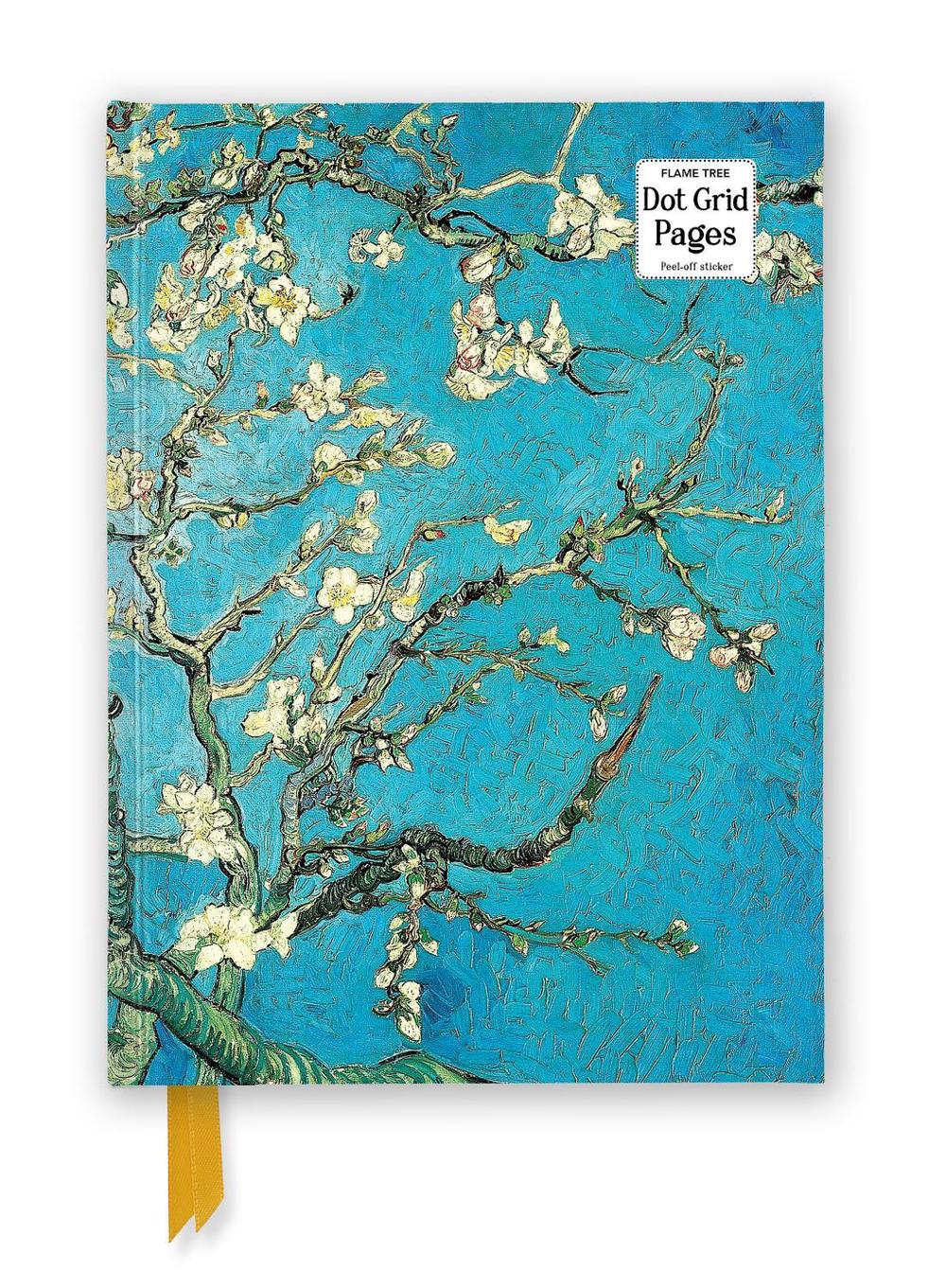 Vincent van Gogh: Almond Blossom (Foiled Dot Grid Journal), 9781835626092
