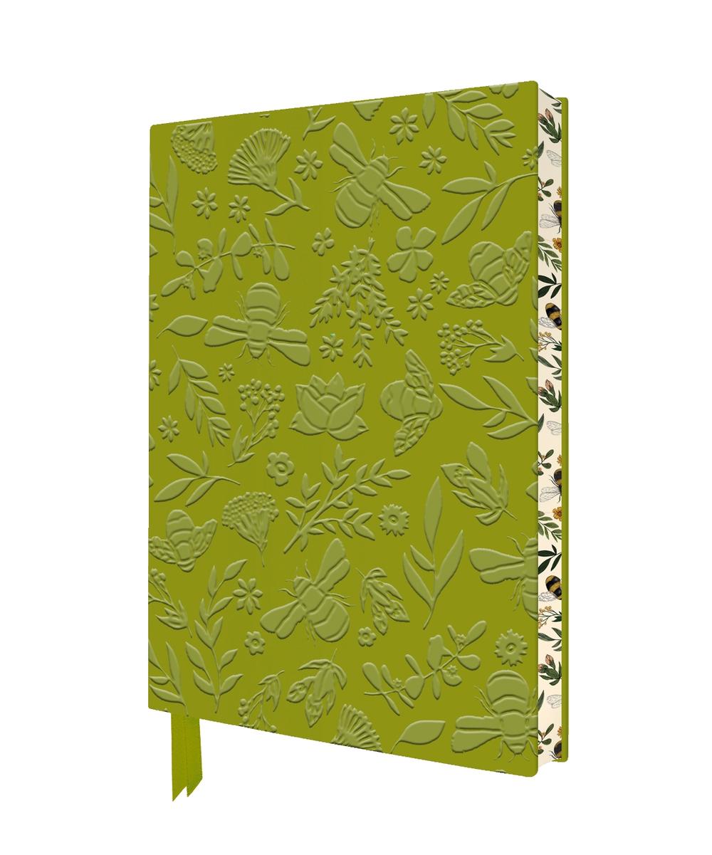 Jade Mosinski: Garden Bees Artisan Art Notebook (Flame Tree Journals), 9781835626122