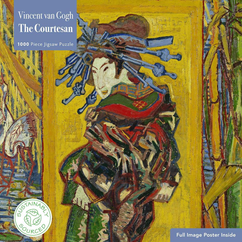 Adult Sustainable Jigsaw Puzzle Vincent van Gogh: The Courtesan, 9781835626160