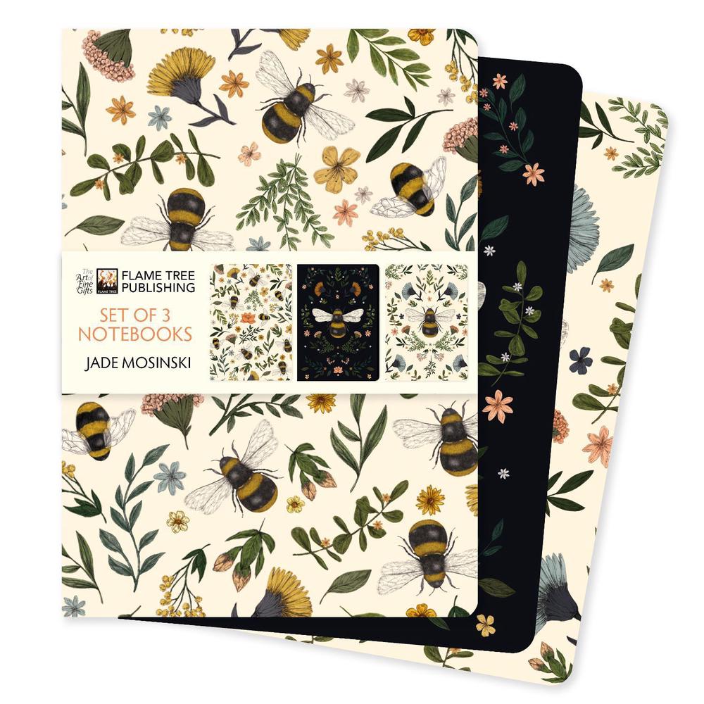 Jade Mosinski Set of 3 Standard Notebooks, 9781835626191