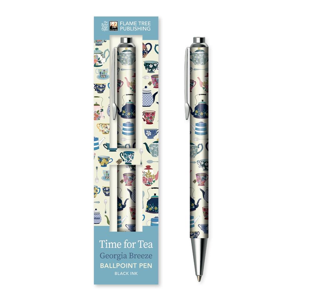 Georgia Breeze: Time for Tea Boxed Decorative Ballpoint Pen, 9781835626320