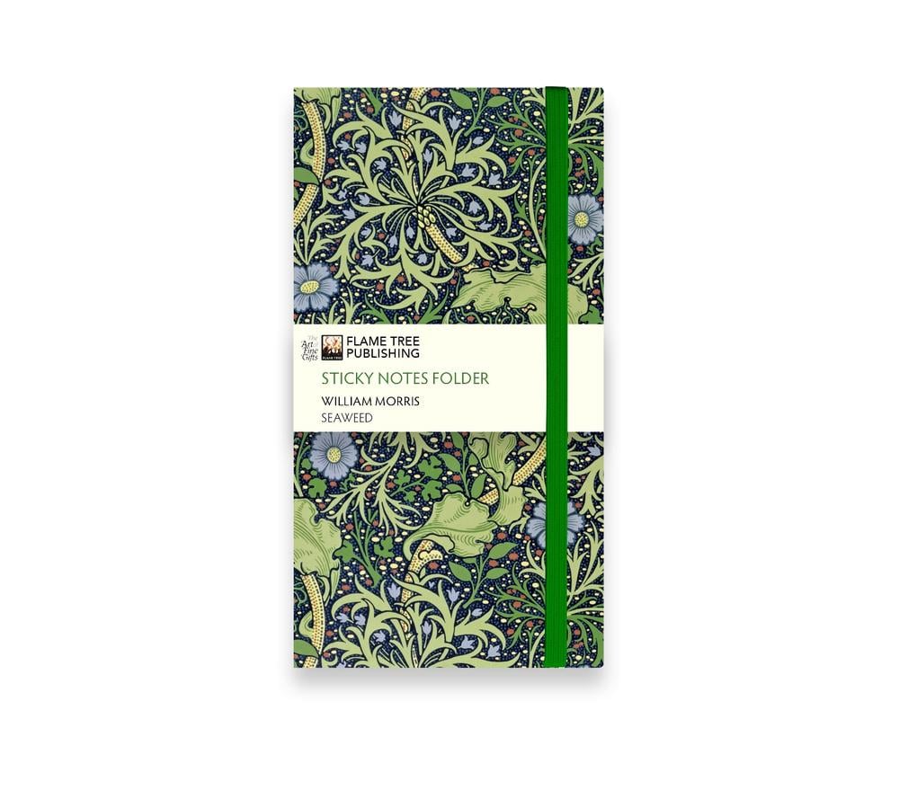 William Morris: Seaweed Flame Tree Sticky Notes Folder by Flame Tree Studio - ISBN: 9781835627709