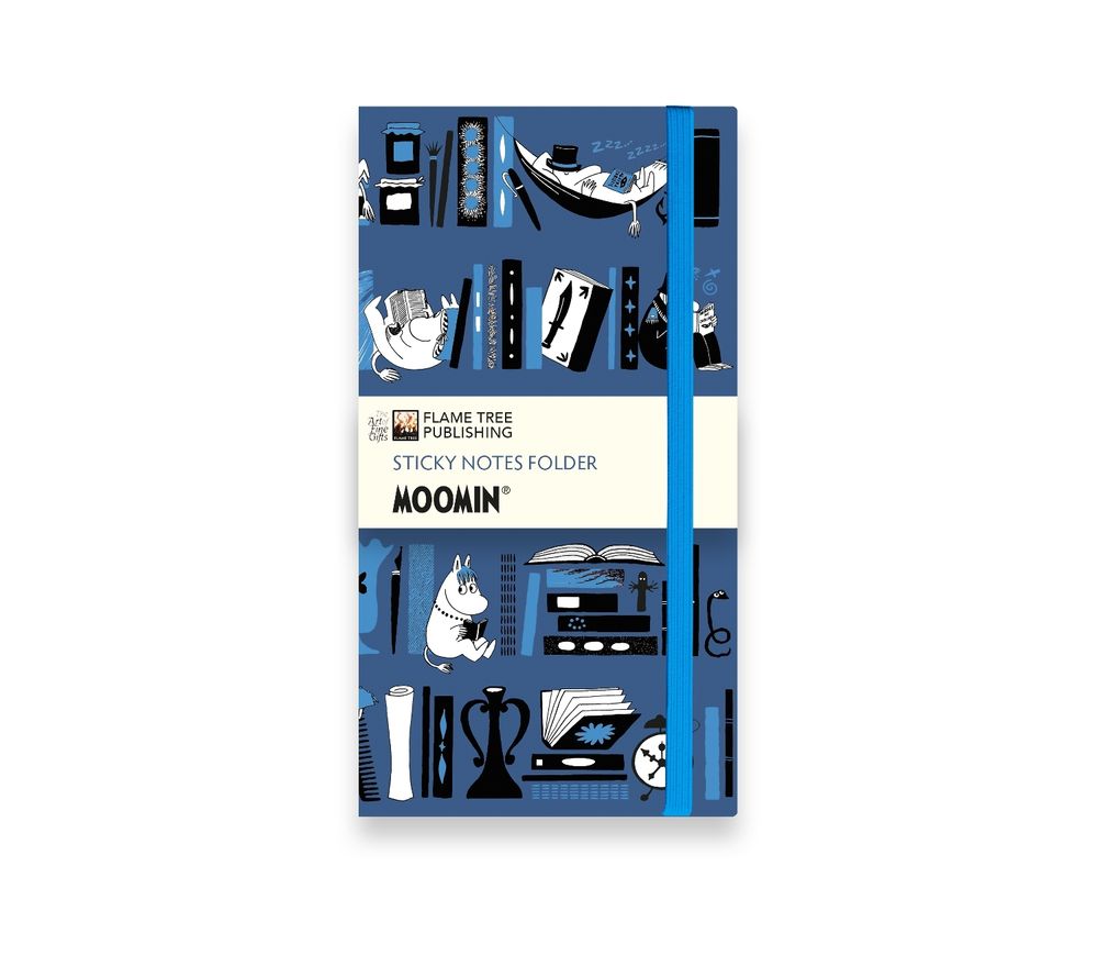 Moomin Bookshelves Flame Tree Sticky Notes Folder by Flame Tree Studio - ISBN: 9781835628904