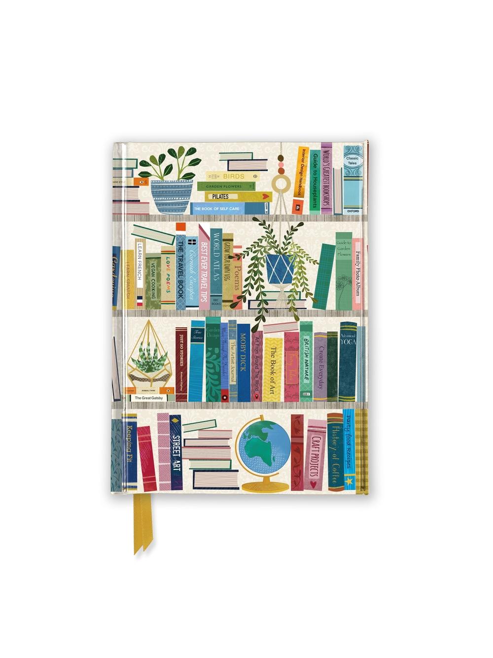 Georgia Breeze: Bookshelves (Foiled Pocket Journal), 9781835629444