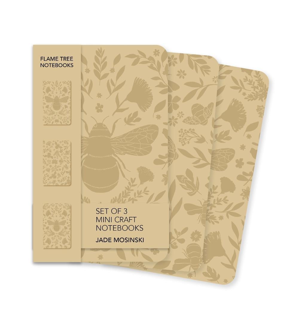Jade Mosinski Set of 3 Mini Craft Notebooks by Flame Tree Studio - ISBN: 9781835629543