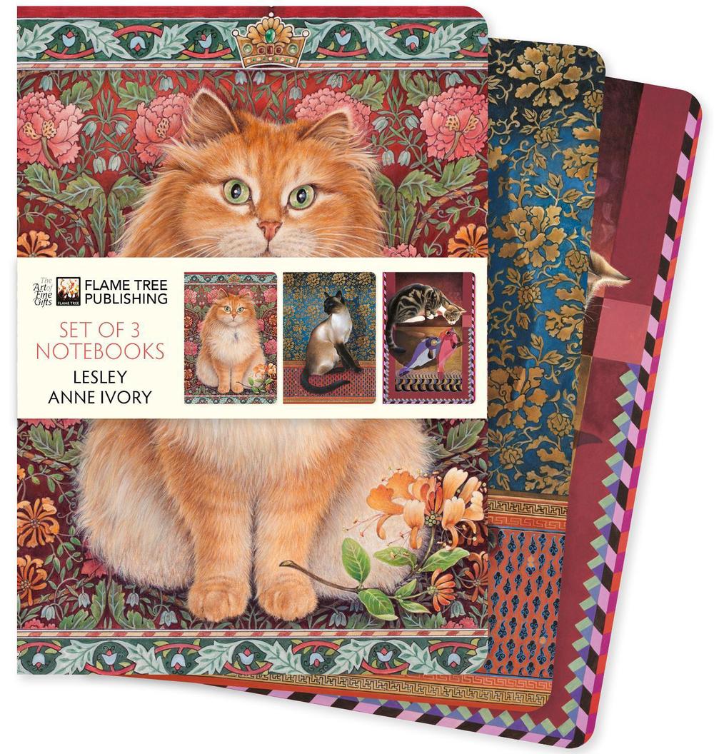Lesley Anne Ivory Set of 3 Standard Notebooks by Flame Tree Studio - ISBN: 9781835629888