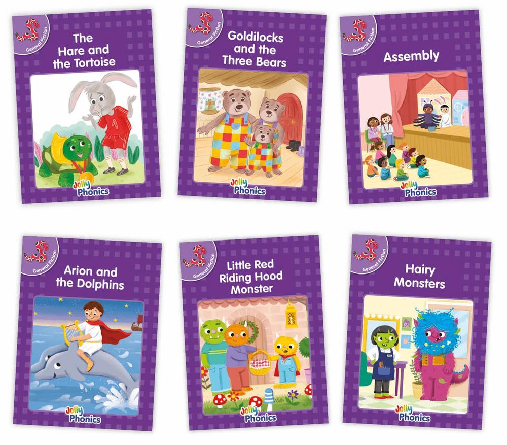 Core Purple General Fiction Readers (6 books) by Sara Wernham - ISBN: 9781835822784