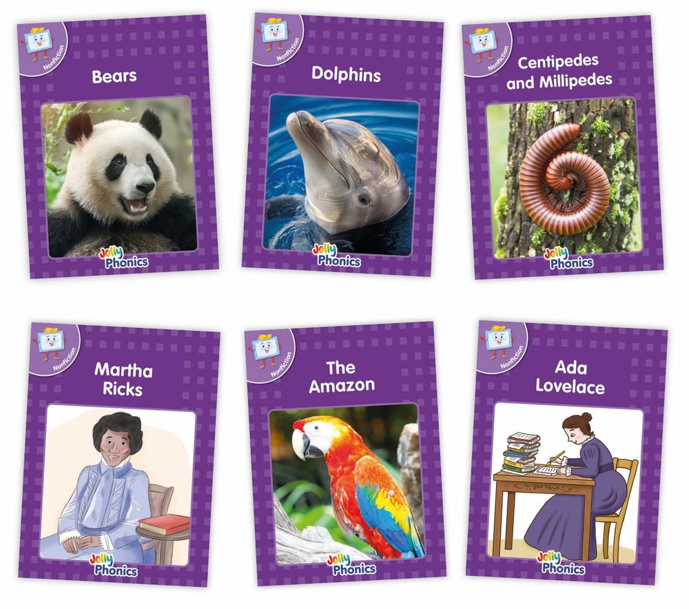 Core Purple Non-Fiction Readers (6 books) by Sara Wernham - ISBN: 9781835822791