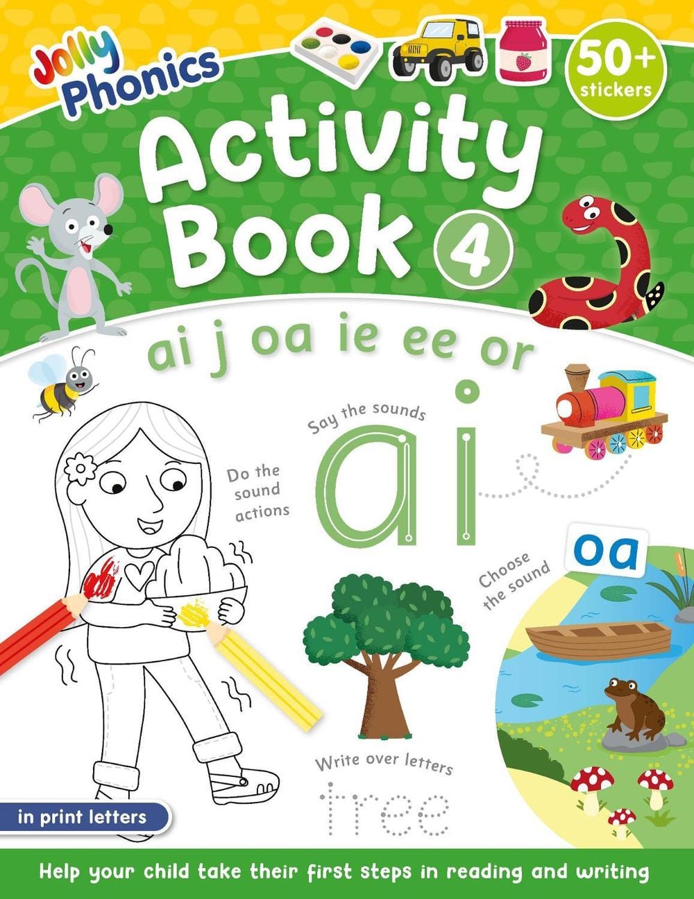 Jolly Phonics Activity Book 4 by Sara Wernham - ISBN: 9781835823767