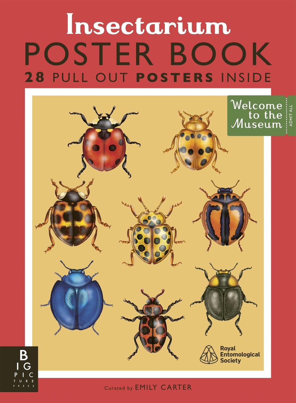 Insectarium Poster Book, 9781835871843