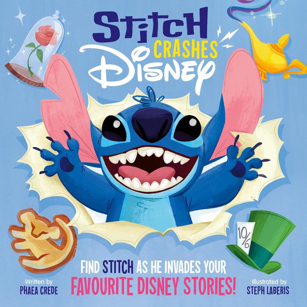 Stitch Crashes Disney, 9781835873069