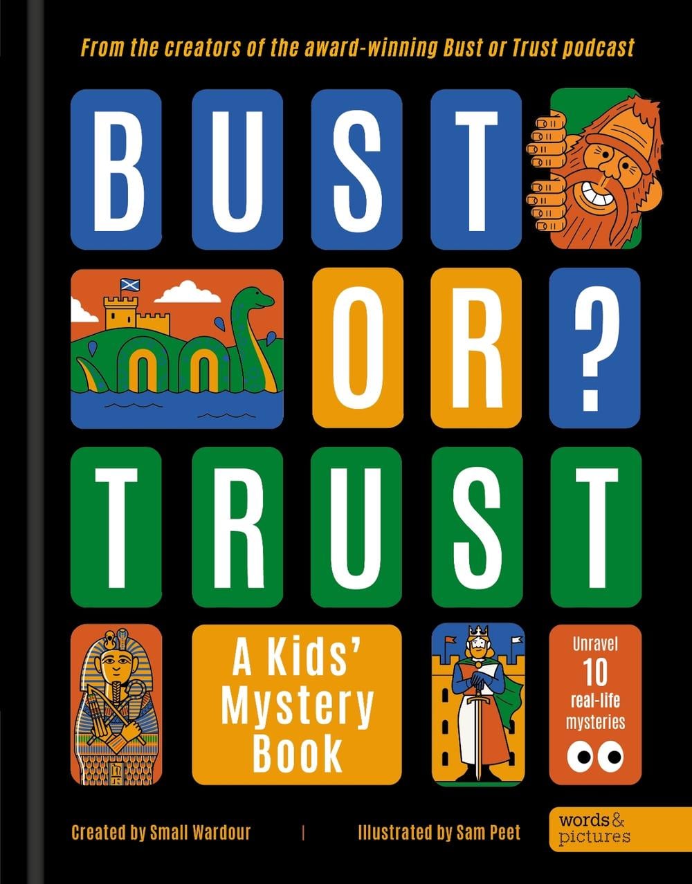 Cover of BUST OR TRUST: A Kids' Mystery Book
