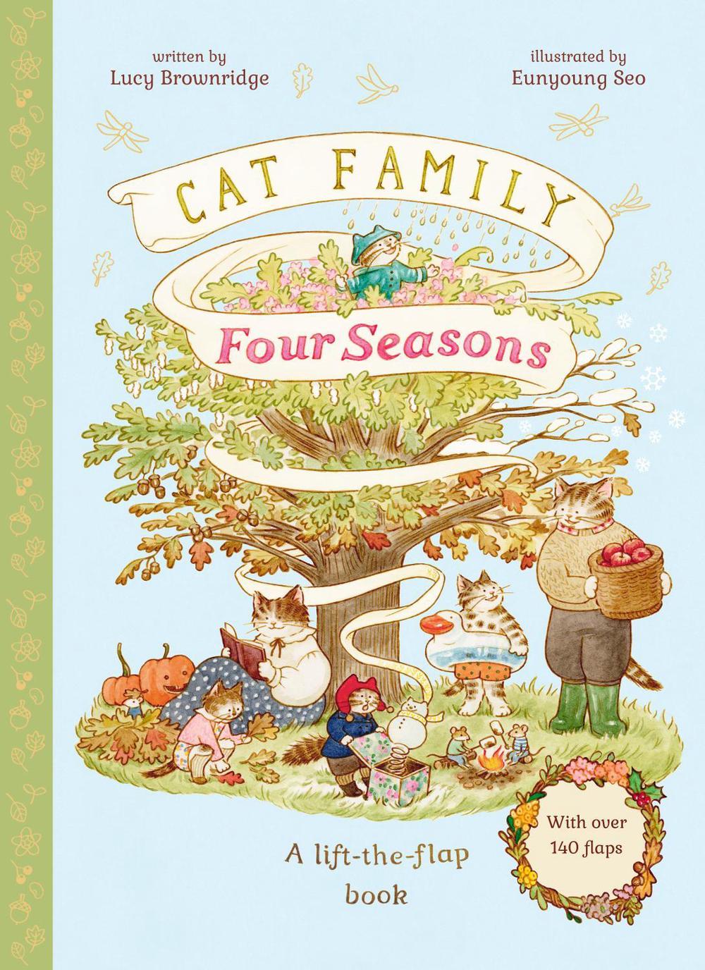 Cat Family Four Seasons, 9781836004592