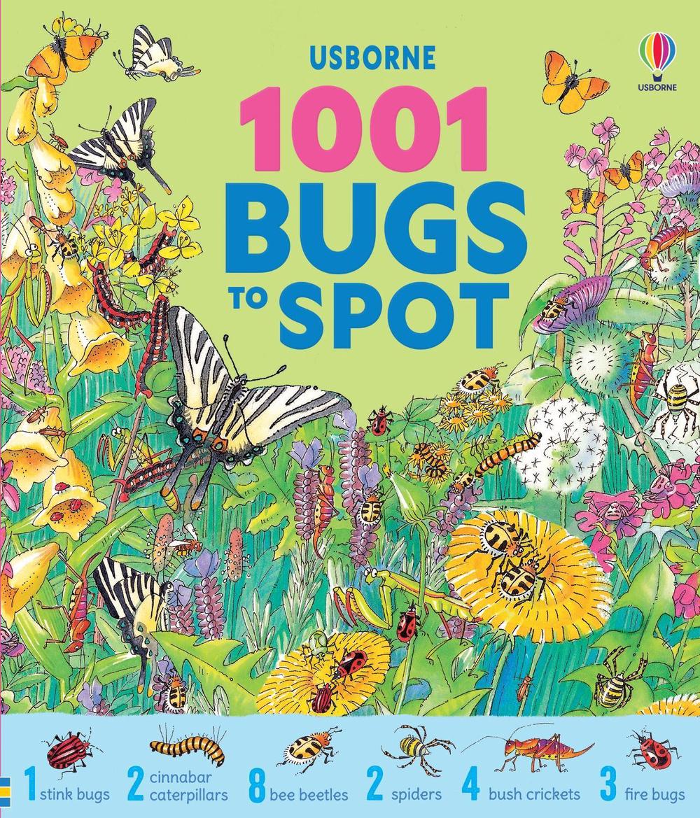 1001 Bugs to Spot, 9781836041931