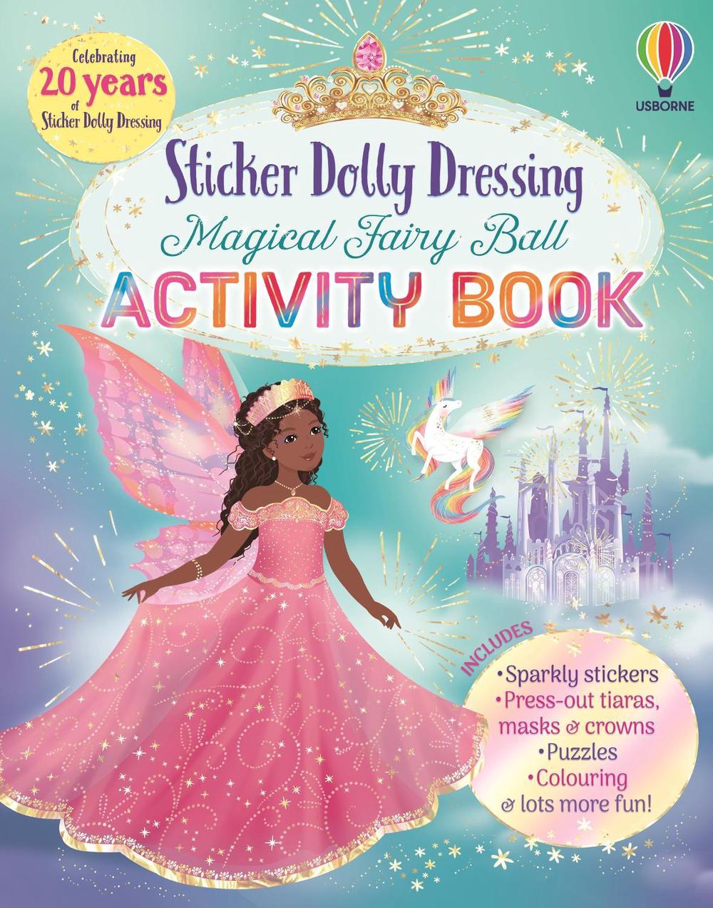 Sticker Dolly Dressing Magical Fairy Ball Activity Book by Emily Bone - ISBN: 9781836042600